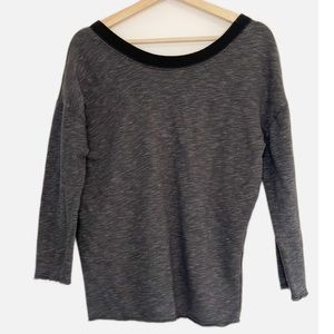 Zara W&B collection scoop neck sweater M